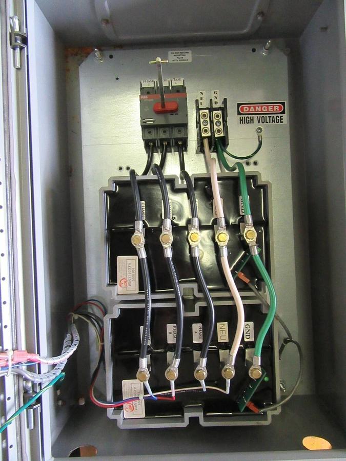 Used VANGUARD VGX INNOVATIVE TECH VGX300-3Y101D TRANSIENT VOLTAGE SURGE SUPRESSOR