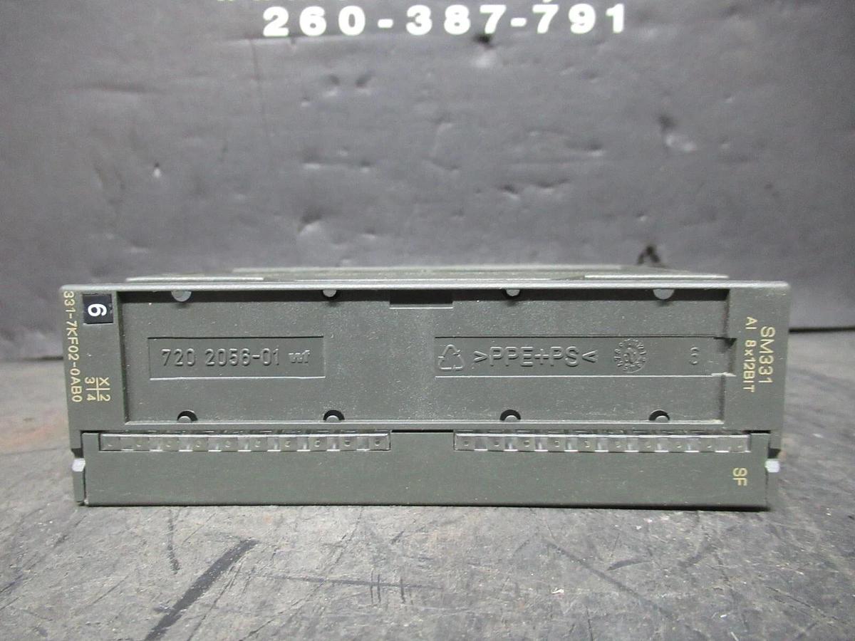 Used SIEMENS SIMATIC S7 INPUT MODULE 6ES7-331-7KF02-0AB0 **WARRANTY**