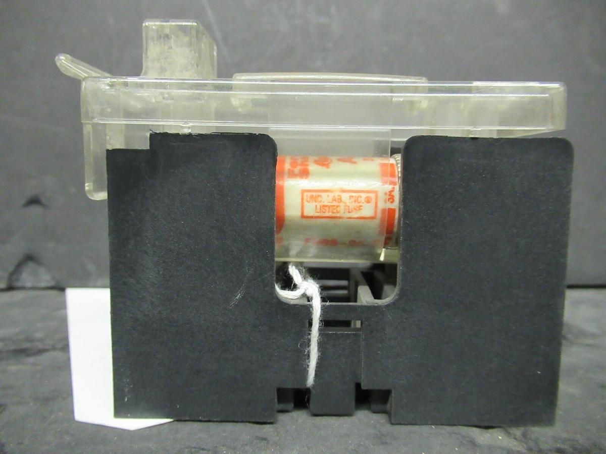 Used YOSHIDA FUSE HOLDER FHU-32 600 VOLT 30 AMP CLASS J FUSES