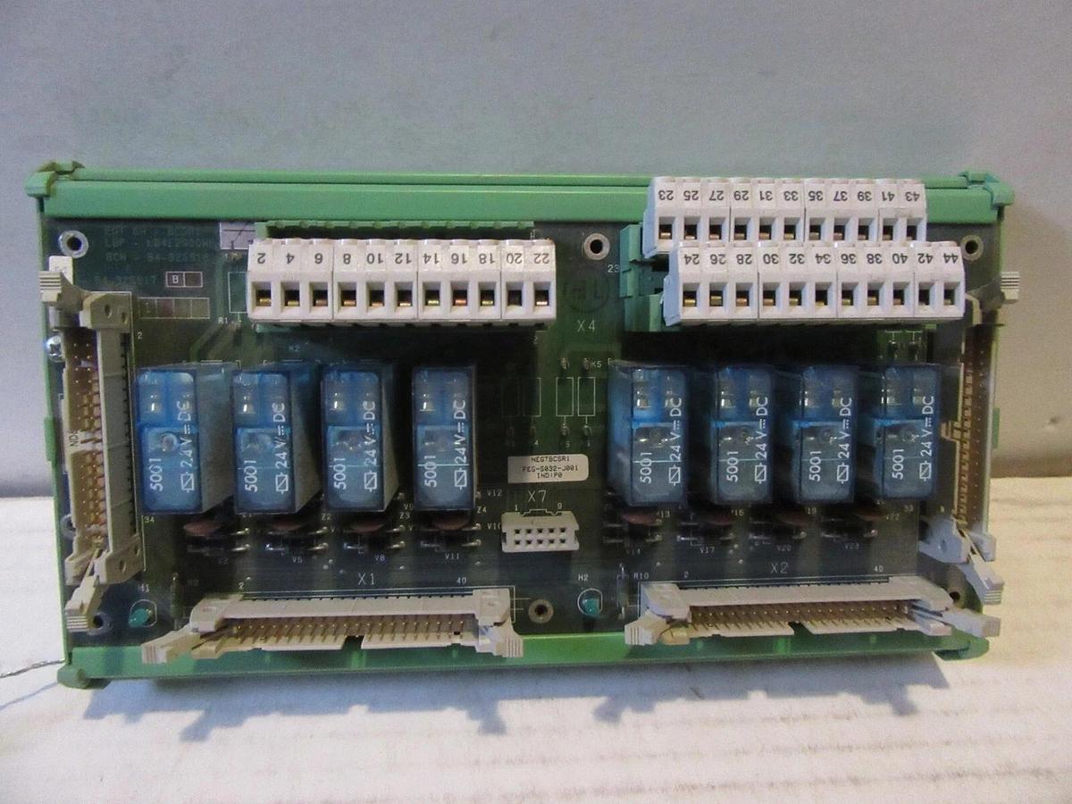 Used GE / WOODWARD / ALSTOM CI-54-325817 REV B RELAY CIRCUIT BOARD SCH-54-325818