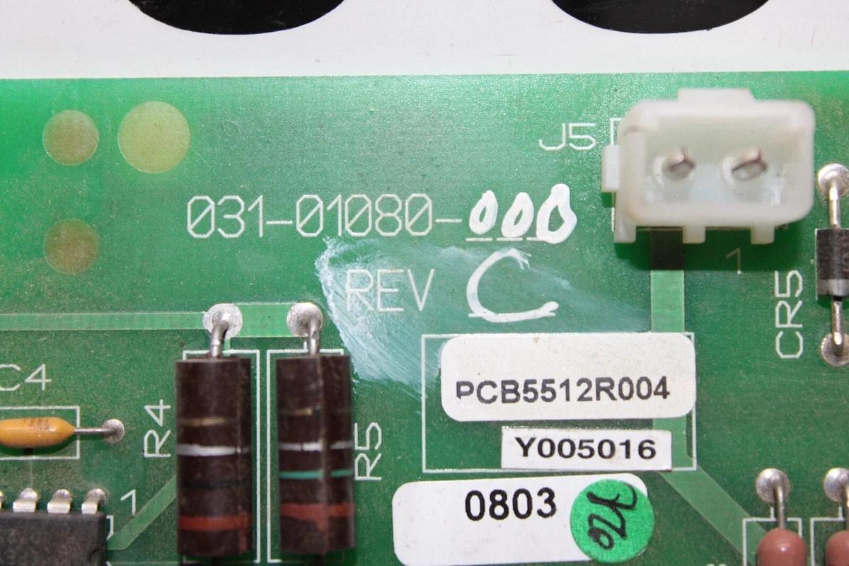 Used YORK HVAC PROCESSOR CIRCUIT BOARD 031-01080-000 REV. C **WARRANTY INCLUDED**