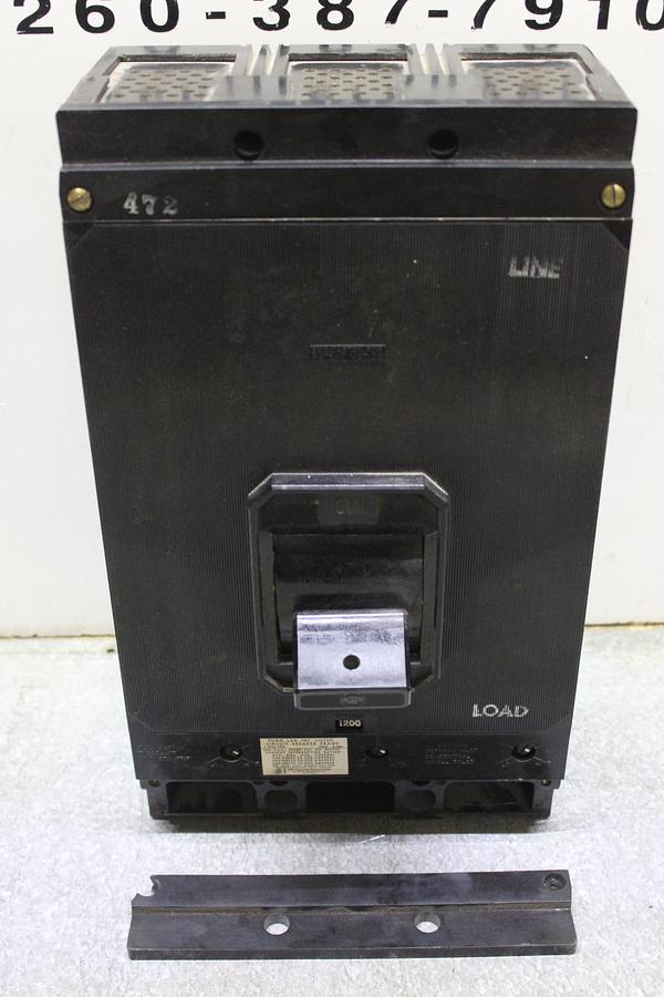 Used ITE CORDON ETC CIRCUIT BREAKER CM3B600 600 AMP 600 VOLT 3-POLE