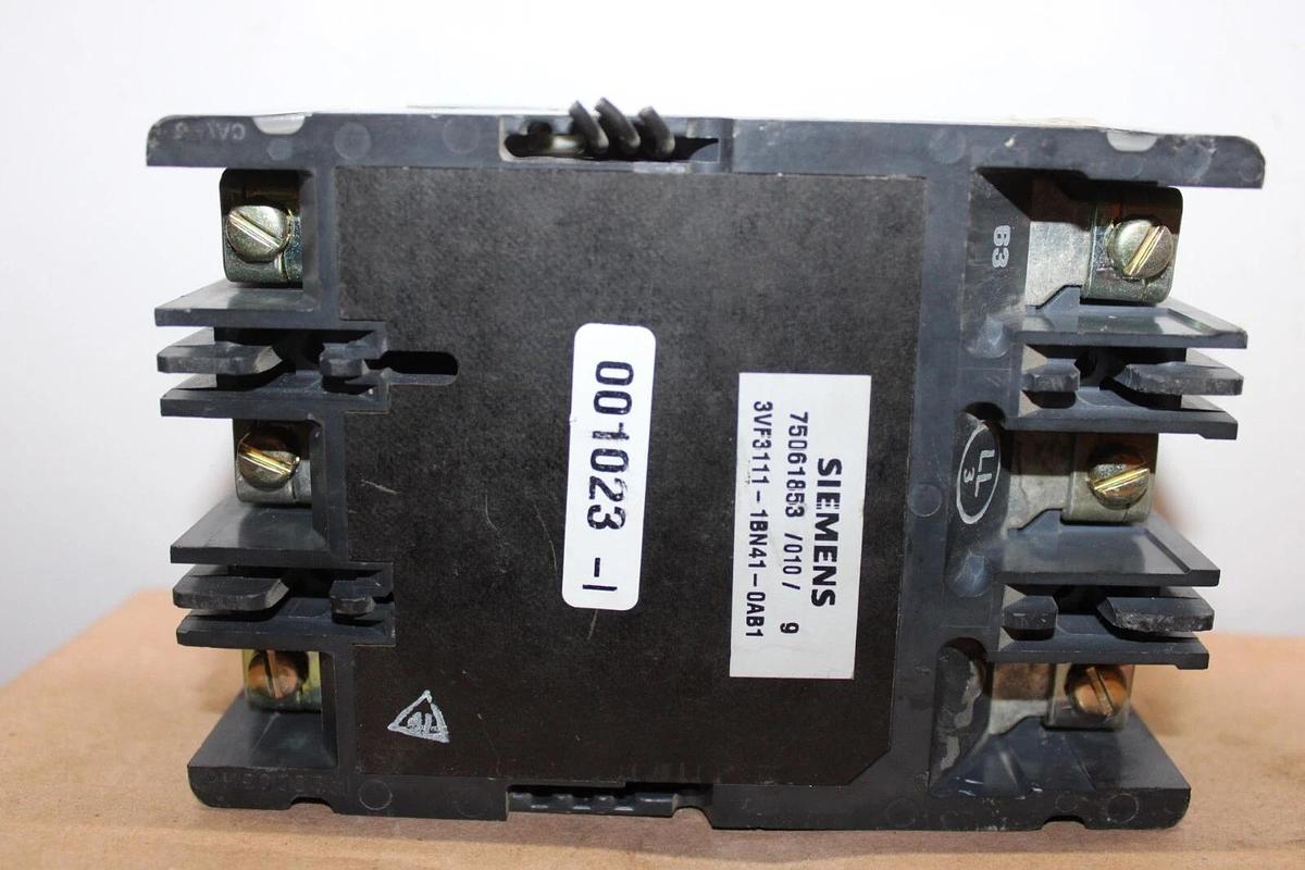 Used SIEMENS CIRCUIT BREAKER 3VF3111-1BN41-0AA0 600 VAC 3-POLE 50-63 AMP *WARRANTY*