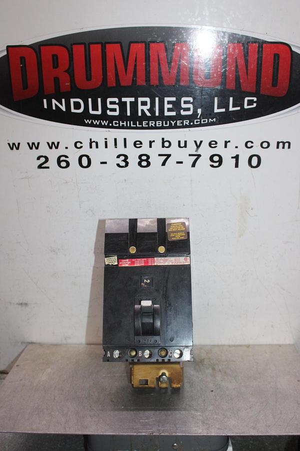 Used SQUARE D I-LINE CIRCUIT BREAKER FA36050 50 AMP 600 VAC 3-POLE