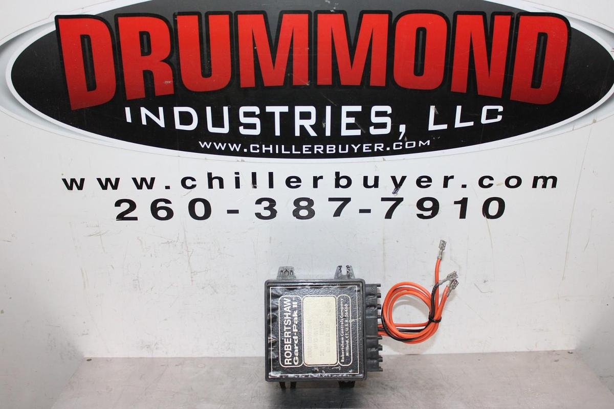Used ROBERT SHAW GARD-PAK II 13640220-01 MP33-1011 300 VA @ 120 VAC MOTOR PROTECTOR