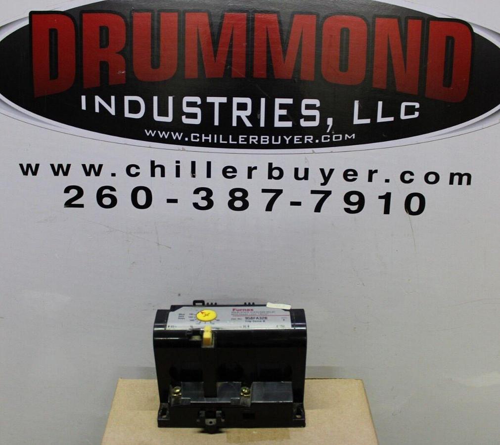 Used FURNAS SOLID STATE OVERLOAD RELAY 90-180 AMP 3 PHASE MODEL 958FA32B TRIP CURVE B