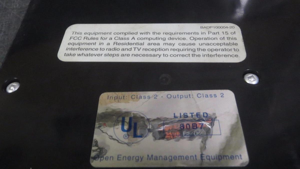 Used CARRIER UNITED TECHNOLOGIES 8 INPUT PLC MODULE - MODEL: CEAS420773-01