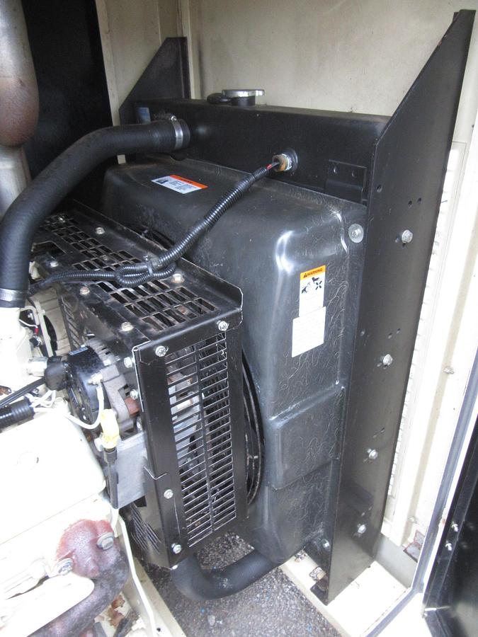Used 45 KW PROPANE / NAT GAS GENERATOR KOHLER 120/240V 45RZG ENCLOSED VIDEO