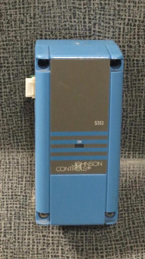 Used JOHNSON CONTROLS S353 SEQUENCER MODEL S353AA-1C SIGNAL INPUT MODULE *WARRANTY*