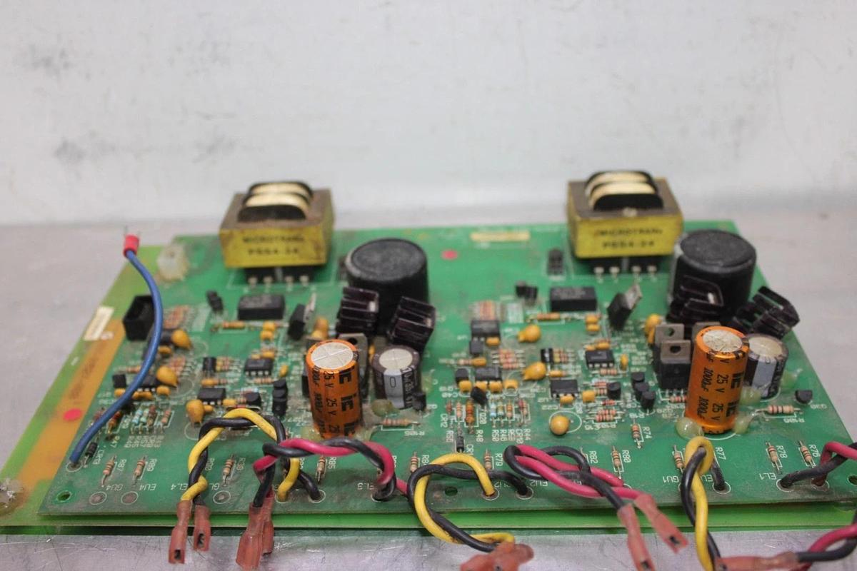 Used YORK RECIFIER CIRCUIT BOARD 031-01476-001 REV. C W/ 031-01627 BLANK BOARD