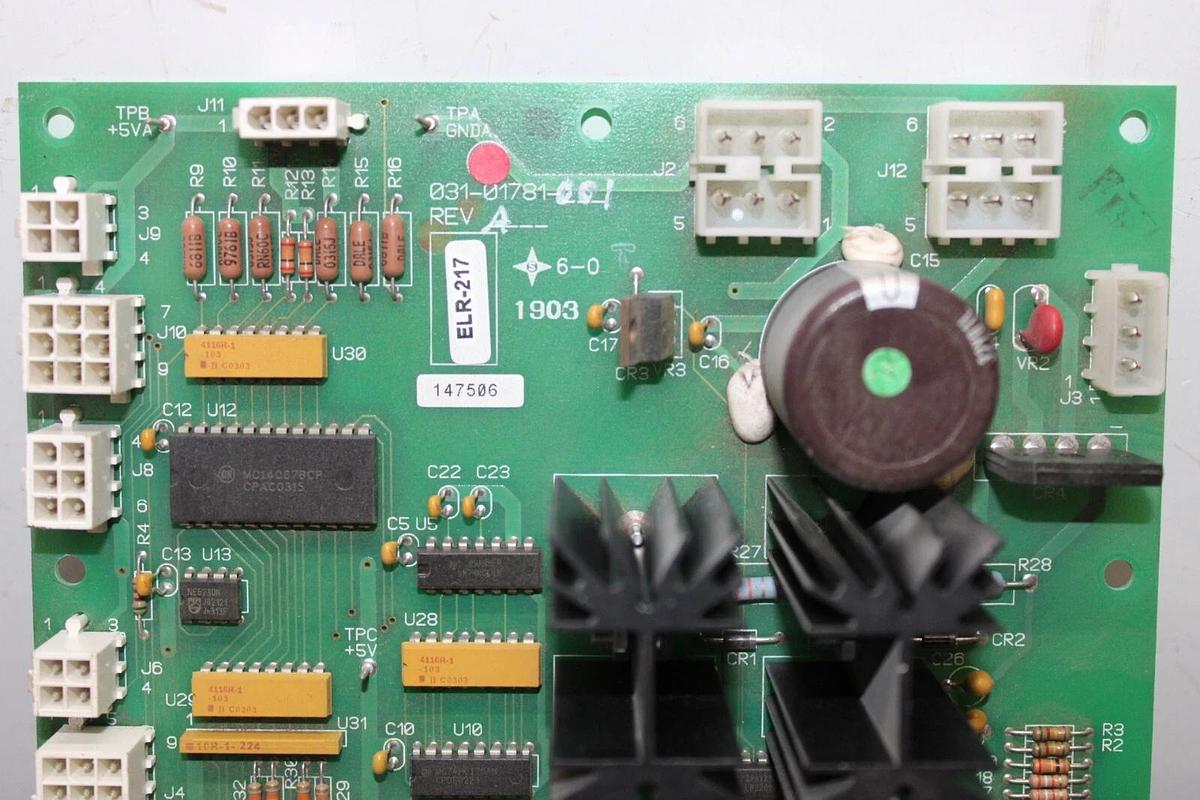 Used YORK CIRCUIT BOARD I/O EXPANSION 031-01781-001 REV. A **WARRANTY INCLUDED**