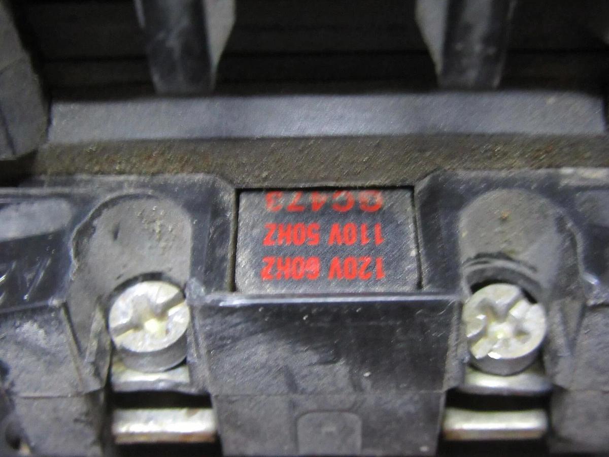 Used ALLEN BRADLEY CONTACTOR 100-A38N*3 600 VOLT 38 AMP 30 HP COIL: 110/120 VOLT