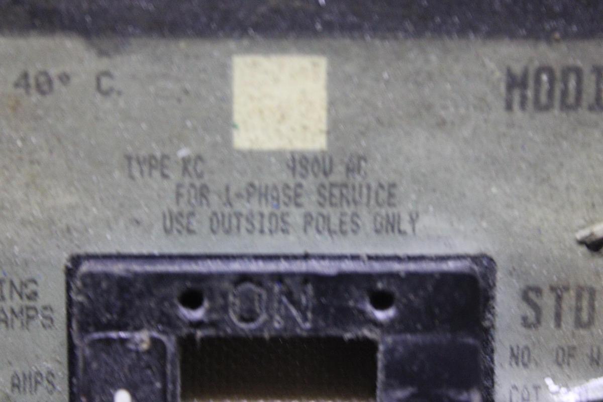 Used SQUARE D I-LINE CIRCUIT BREAKER IK36200 200 AMP 600 VAC 3-POLE