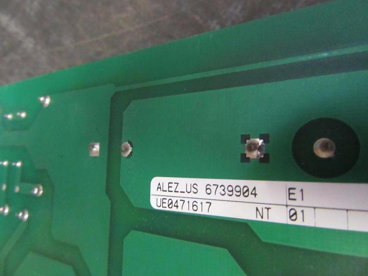 Used MGE ALEZ POWER SUPPLY PLC BOARD 6739904 **WARRANTY INCLUDED**