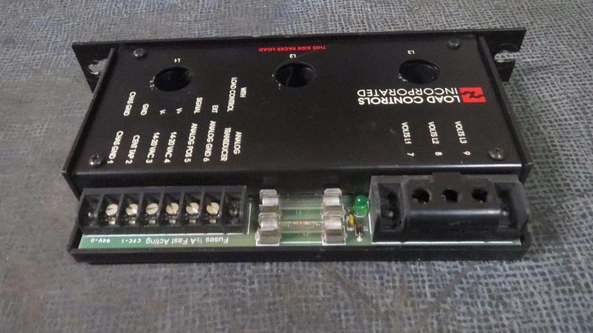 Used LOAD CONTROLS INC POWER TRANSDUCER 210 AMP / 460V / 4-20 ma MODEL: PH-3A-350