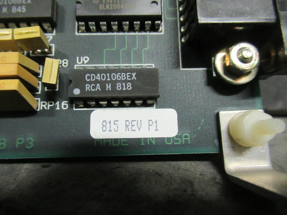 Used EXIDE EE BUFFER BD CIRCUIT BOARD 118302668 REV P3 101072 TJ462006 27194 815 P1