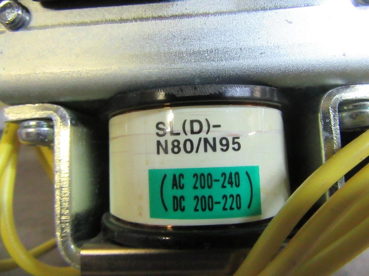 MITSUBISHI CONTACTOR SL-N8OUR 600 VAC 100 AMP 50 AMP 3-PHASE COIL: 240 VAC