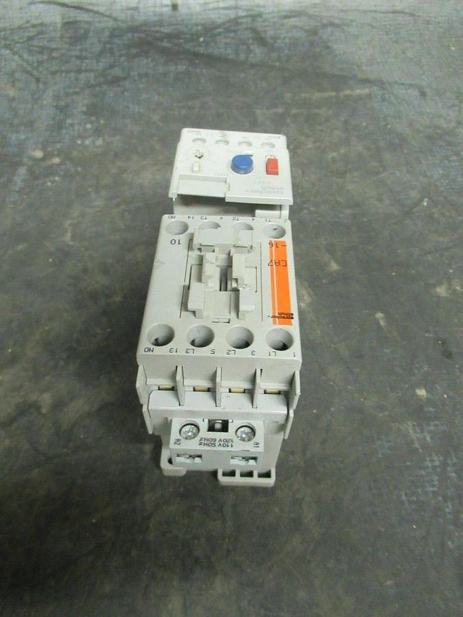Used SPRECHER + SCHUH CONTACTOR CA7-16-10 30 AMP 600 VAC 3 POLE 15 HP COIL: 120V
