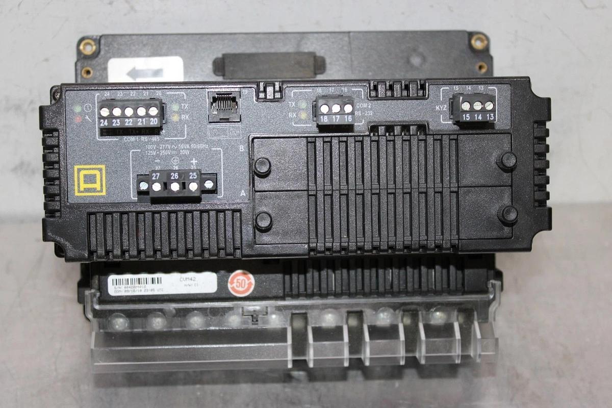 NIB SQUARE D POWERLOGIC CIRCUIT MONITOR CM4250 277 VAC 50 VA W/ CVM42