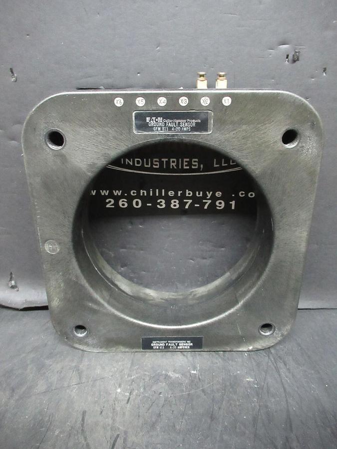Used EATON CUTTLER HAMMER GROUND FAULT SENSOR GFM-813 4-20 AMP **WARRANTY**