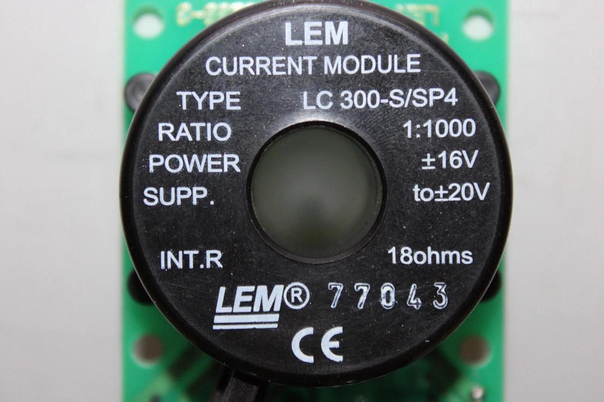 Used LEM LC 300-S/SP4 CURRENT TRANSDUCER PWR SUPP: ±16V TO ±20V **WARRANTY**