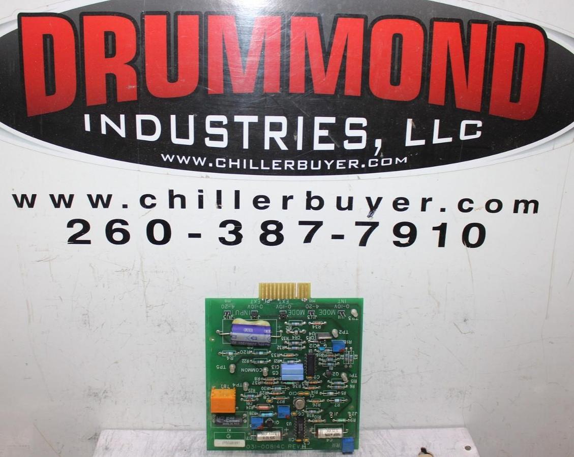 Used YORK CHILLER VSD STARTER CIRCUIT BOARD 031-00814C REV. A **WARRANTY**