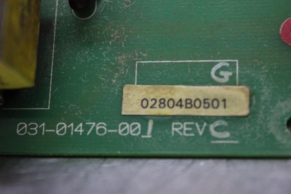 Used YORK RECIFIER CIRCUIT BOARD 031-01476-001 REV. C W/ 031-01627 BLANK BOARD