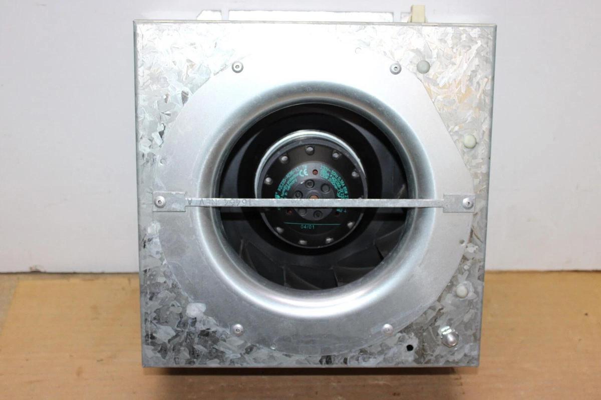 Used EBM ENCLOSED FAN R2E220-AE86-13 M2E086-DF 230 VAC 85 WATT 2750 RPM SINGLE-PHASE