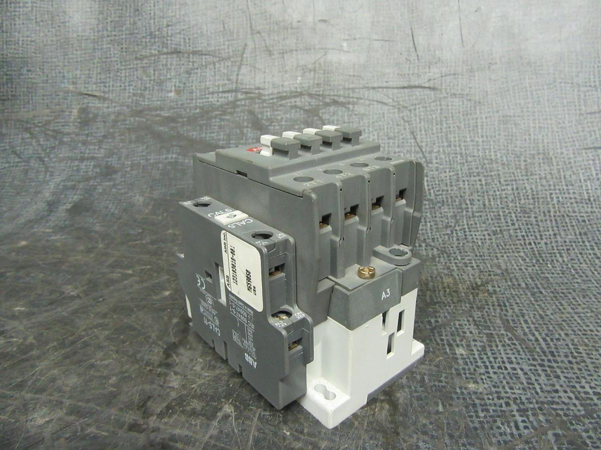 Used ABB CONTACTOR AE26-30 600V 40 AMP 25HP 3-PHASE COIL: 24 VDC *WARRANTY*