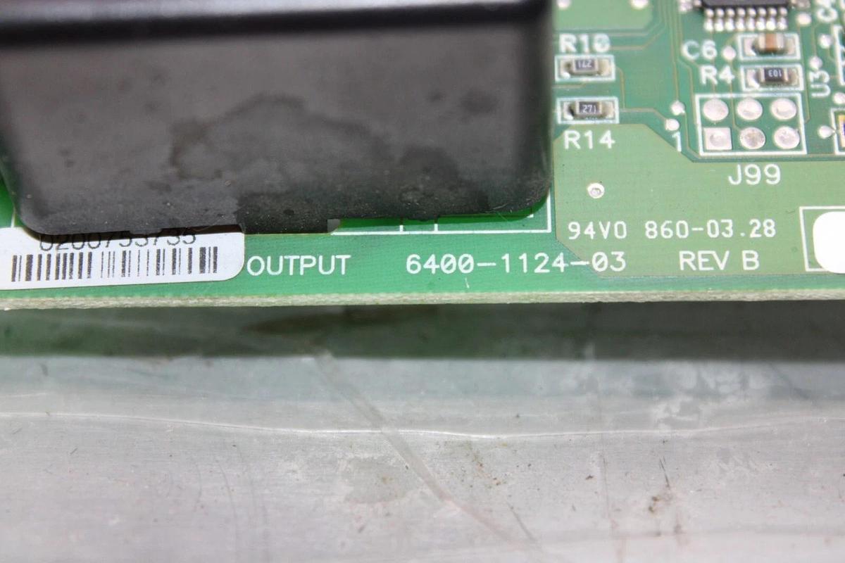 Used TRANE HVAC UCP3 DUAL TRIAC OUTPUT X13650734-05 REV. E 6400-1124-03 REV. B