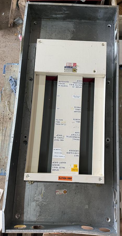 Used SQUARE D I-LINE CIRCUIT BREAKER LA36400 400 AMP 600 VAC 3-POLE