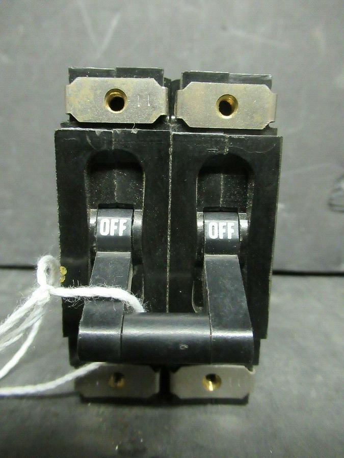 Used 10 AMP HEINEMANN 2 POLE BREAKER AM2-Z274-1 65 VOLT