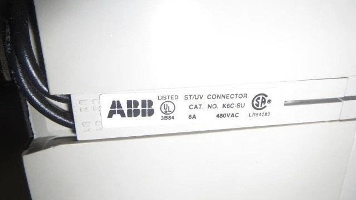 Used ABB D/C BREAKER SACE S6 600 AMP, 600 VAC 500 VDC W/ 600 AMP TRIP, 2 POLE