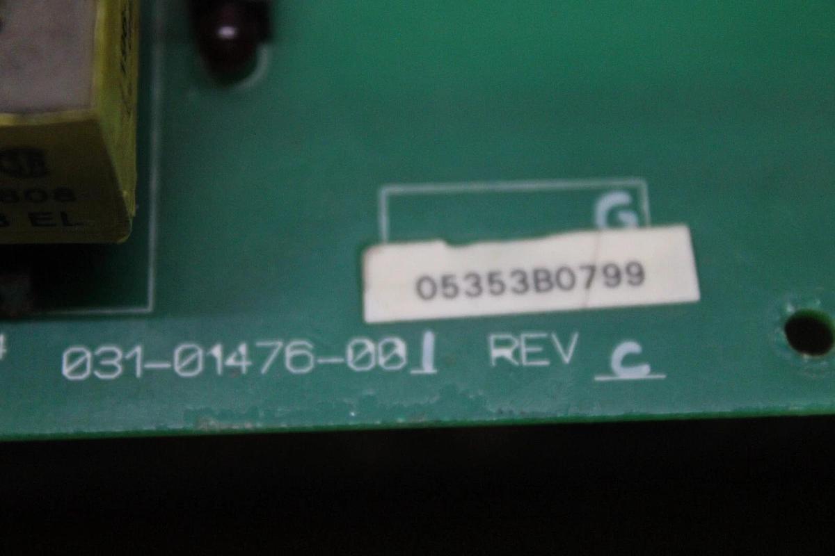 Used YORK VFD/VSD LOGIC CONTROL CIRCUIT BOARD 031-01476-001 REV. C **WARRANTY**
