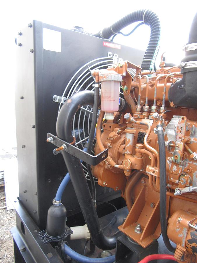 Used 60 KW DIESEL GENERATOR GENERAC 120/240 VOLT SINGLE PHASE 389 HOURS VIDEO WE SHIP