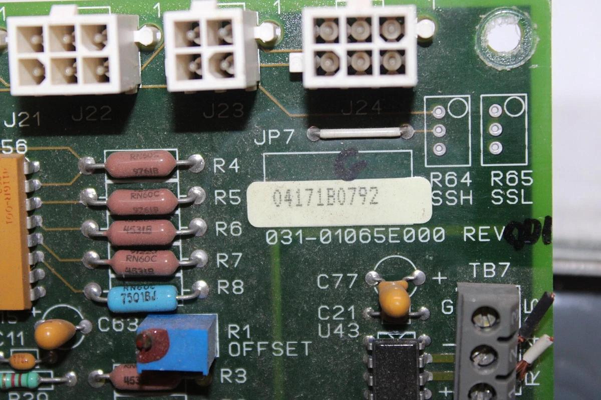 Used YORK HVAC CHILLER PROCESSOR 031-01065E000 REV. 001 **WARRANTY INCLUDED**