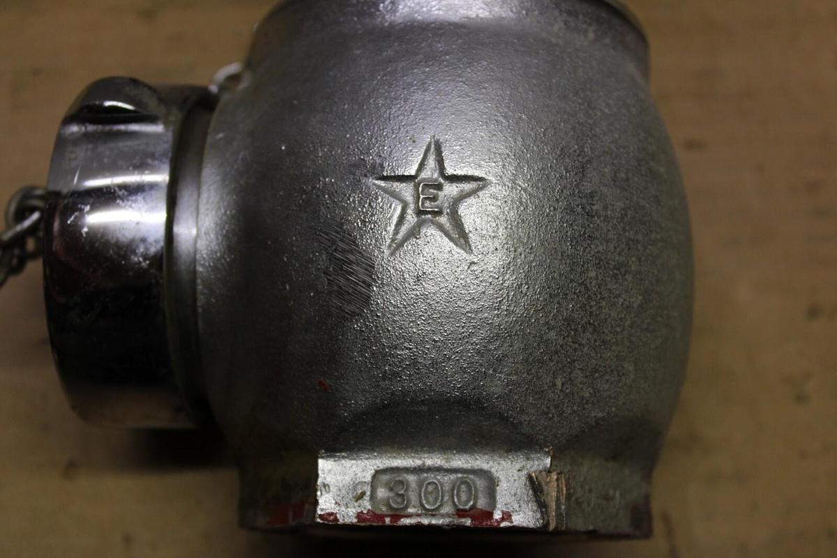 Used ELKHART BRASS U ANGLE FIRE HOSE VALVE 2.5" 15-31-SA 300 PSI **WARRANTY**