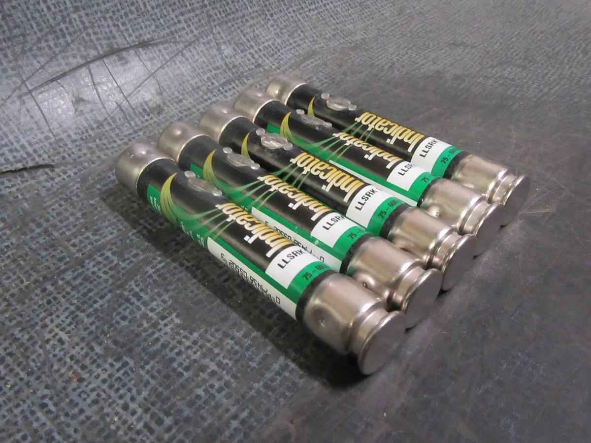 Used (1) NEW LITTELFUSE LLSRK 1 ID 1 AMP 600V RK1 TIME DELAY INDICATOR FUSE LLSRK