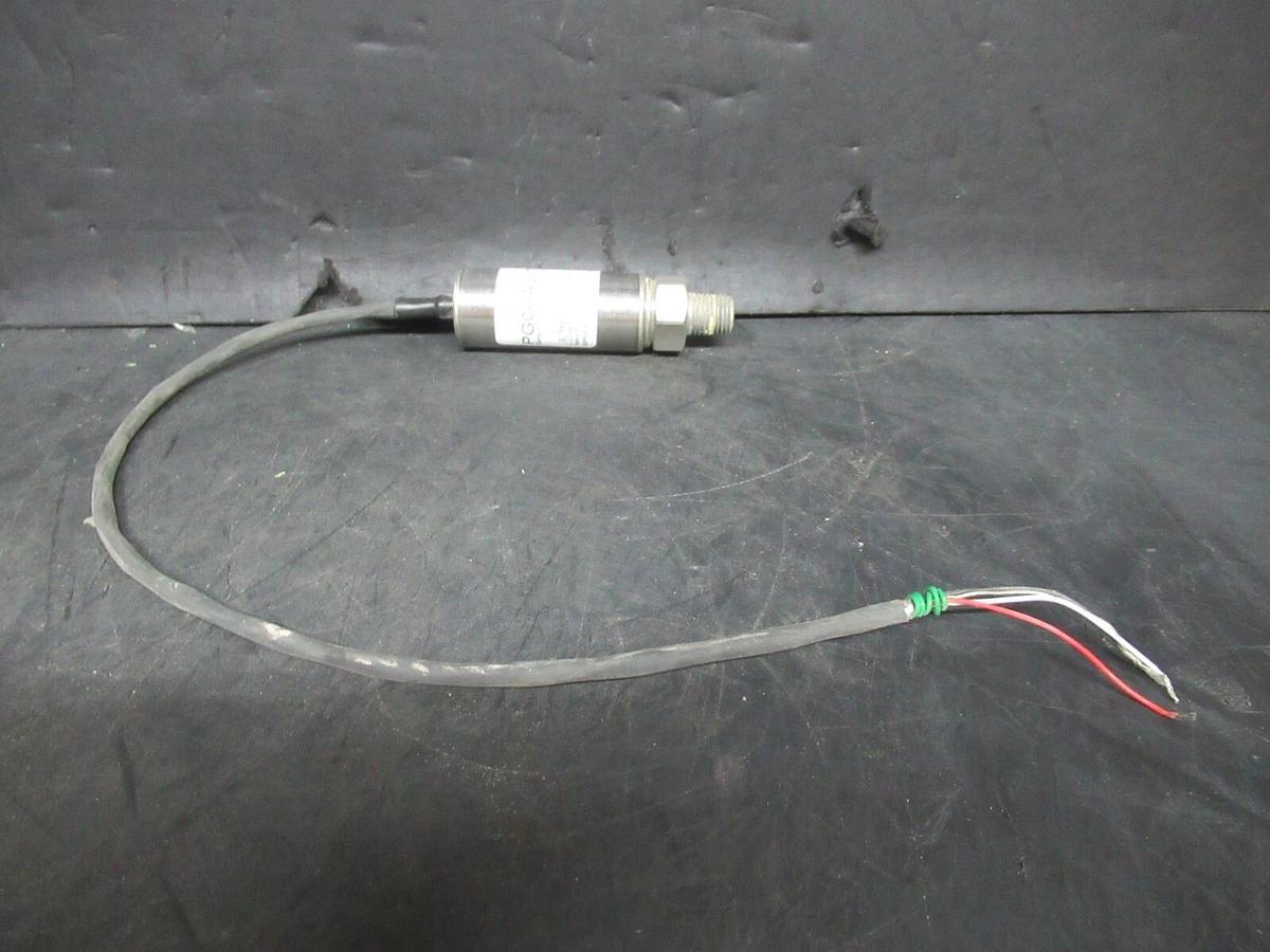 Used SCHNEIDER PRESSURE GAUGE / SENSOR PG04AV-T1 25 PSI 3-WIRE 10 VOLT **WARRANTY**