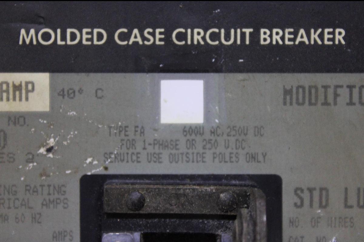 Used SQUARE D I-LINE CIRCUIT BREAKER Fc34030 30 AMP 480 VOLT 3-POLE