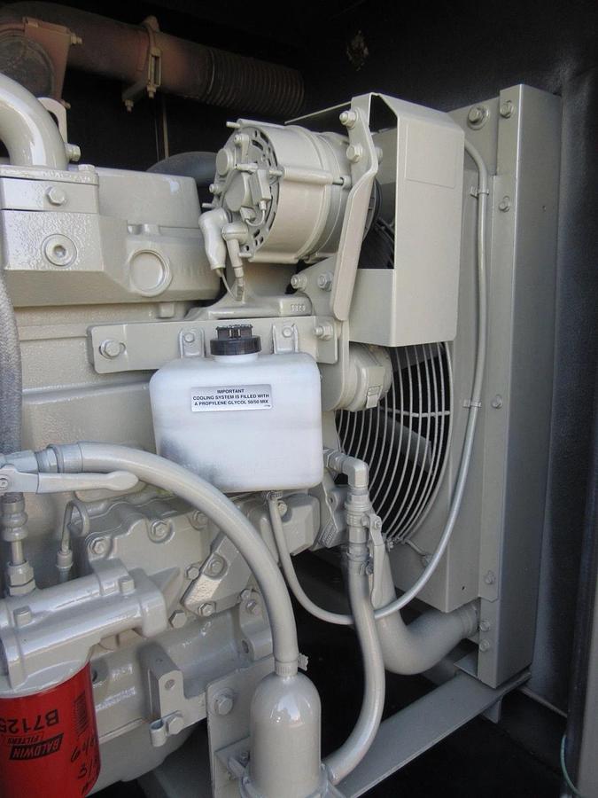 Used 60 KW DIESEL GENERATOR KATOLIGHT 120/240V RE-CONNECTABLE SOUND ENCLOSED 788 HRS