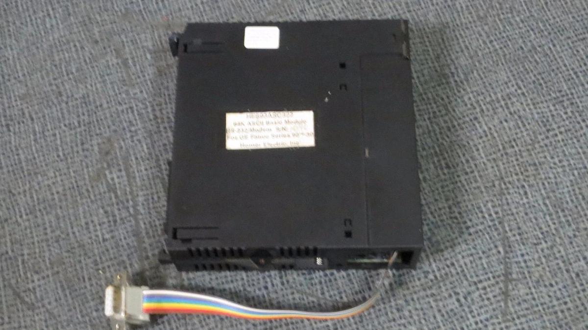 Used GE FANUC ASC II BASIC 64K MODEM MODEL HE693ASC322 **30 DAY WARRANTY INCLUDED!**