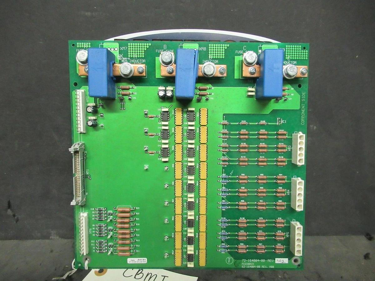 Used MGE UPS SYSTEMS FEEDBACK ASSEMBLY MODEL 72-164004-00 REV B02 62-164004-00 A00