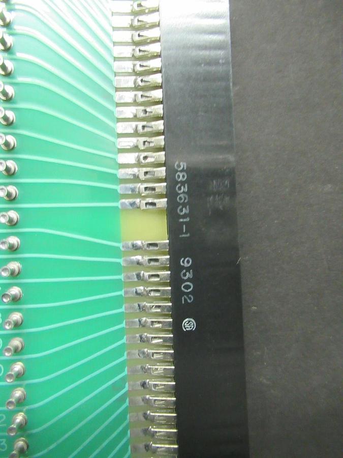 Used EXIDE ELECTRONICS 101071874 EXTENSION BOARD MODULE 118 303 049 REV B QM072007