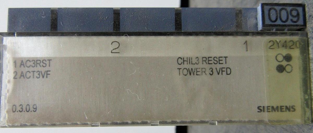 Used SIEMENS DIGITAL TERMINATION MODULE PTM6.2Y420 **WARRANTY INCLUDED**