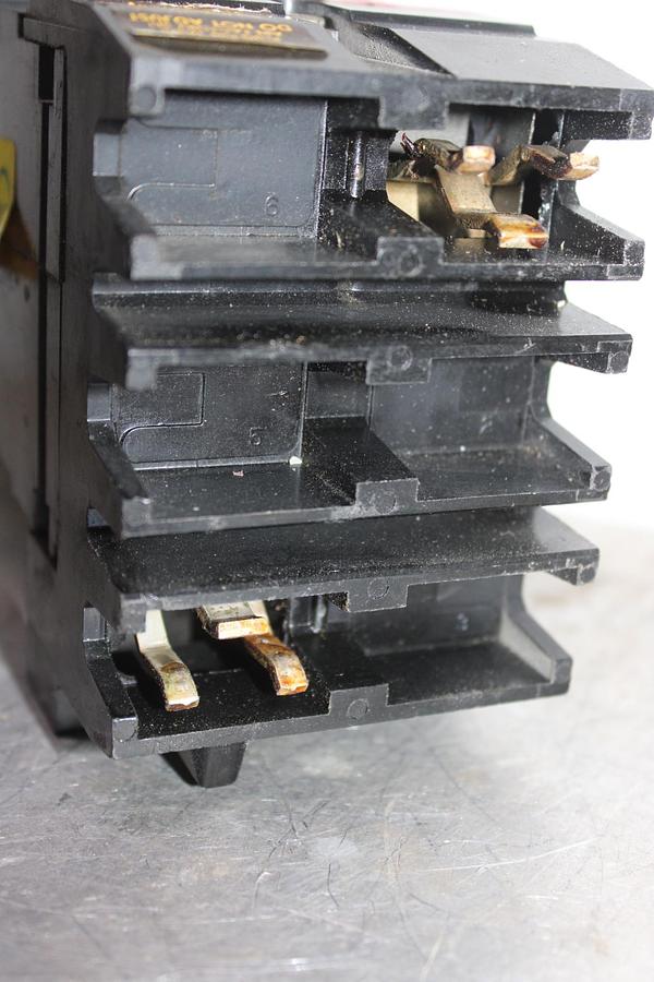 Used SQUARE D I-LINE CIRCUIT BREAKER FH36020 20 AMP 600 VOLT 3-POLE