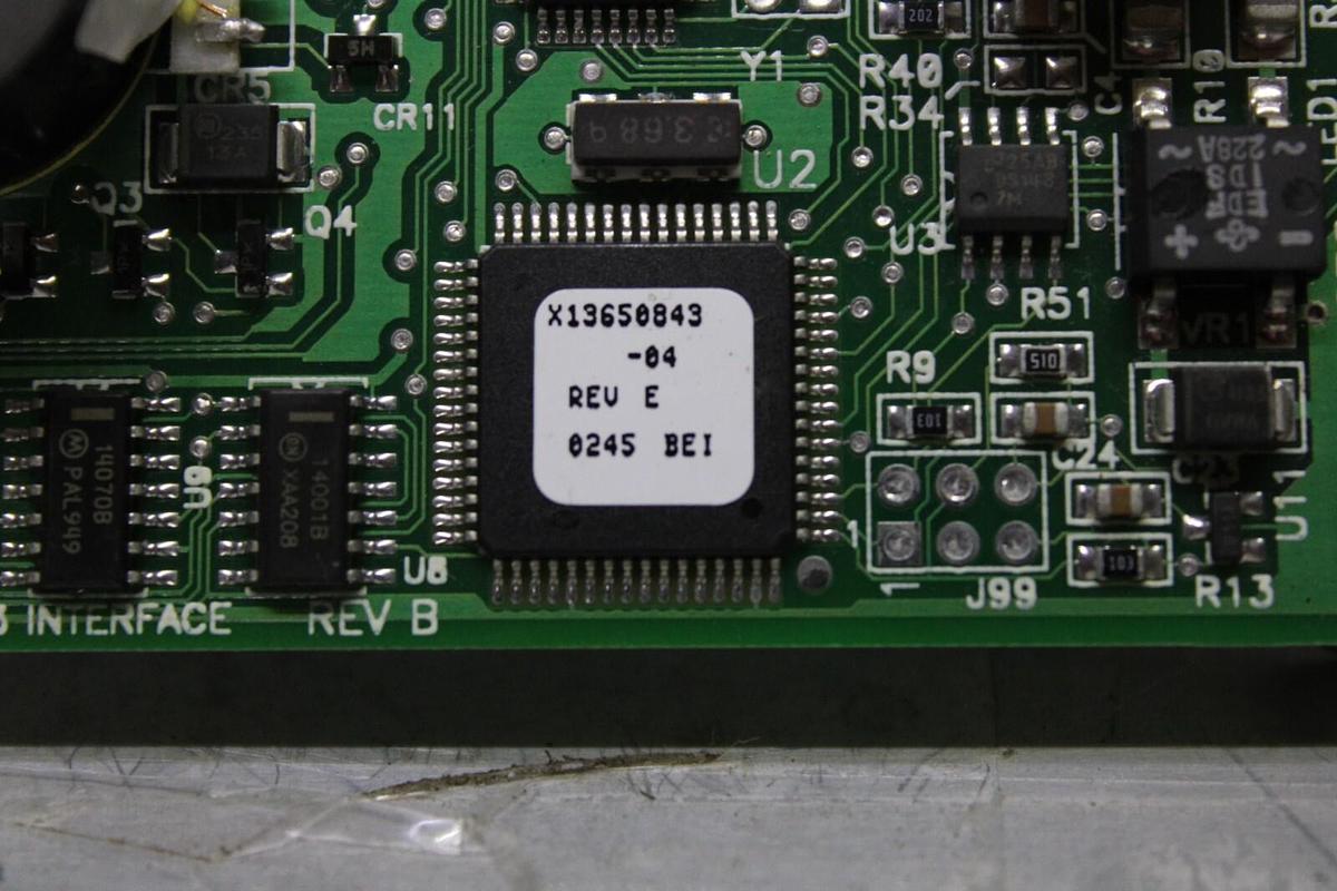 Used TRANE UCP3 COMM 3 INTERFACE BOARD X13650843-04 REV. E **WARRANTY**