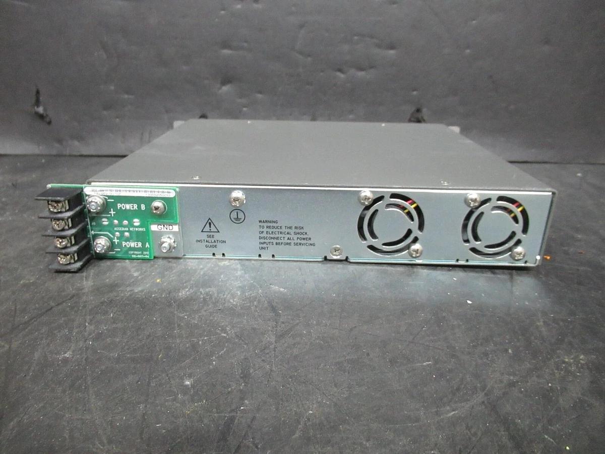 Used ACCEDIAN METRONID GT-S DC NETWORK INTERFACE 501-050-01 4-PORT *WARRANTY**