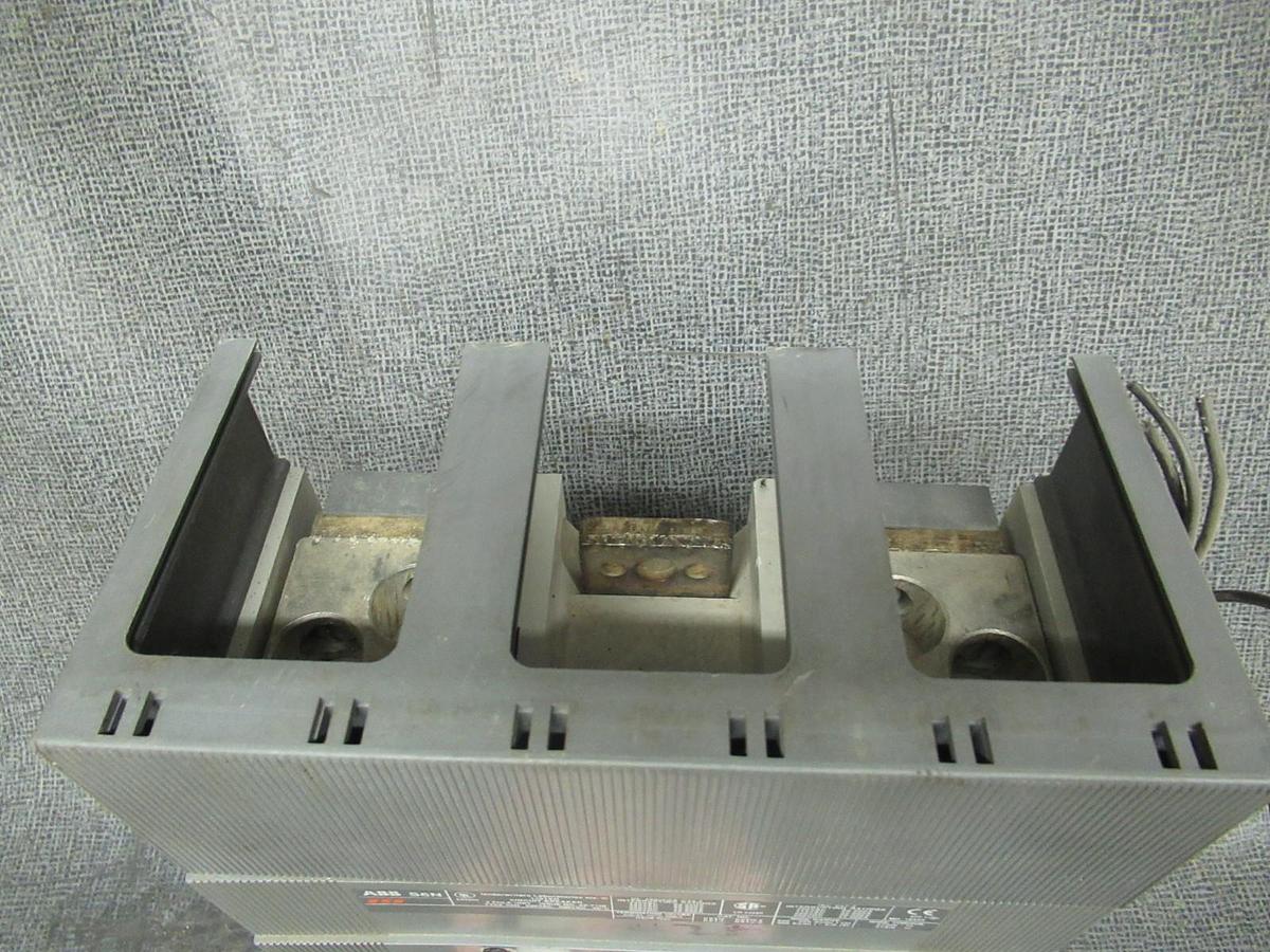 Used ABB BREAKER S6N 2 POLE 600VAC 500VDC 600A W/ AUXILIARY SWITCH **WARRANTY**