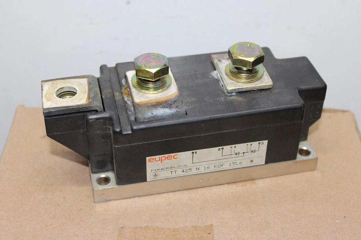 Used EUPEC POWERBLOCK POWER SUPPLY MODULE TT-425-N-16-KOF-15L6 **WARRANTY**
